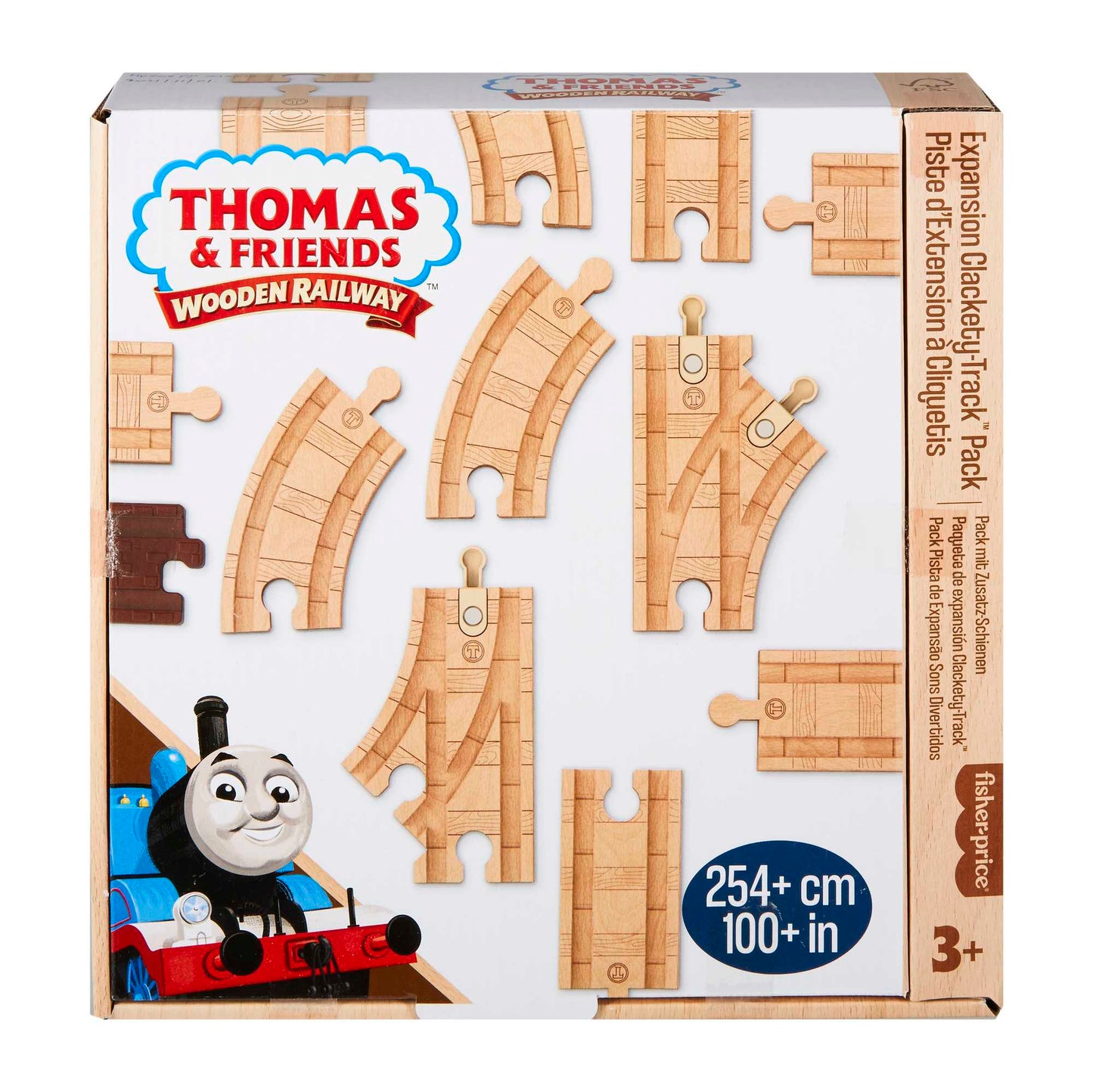 Fisher-Price Thomas & Friends Wooden Railway Expansion Clackety Track Pack