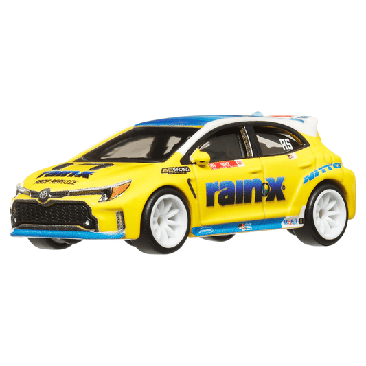 Hot Wheels Premium Car Culture Slide Street Toyota Corolla Gr 1:64 Scale Collectible Toy Vehicle
