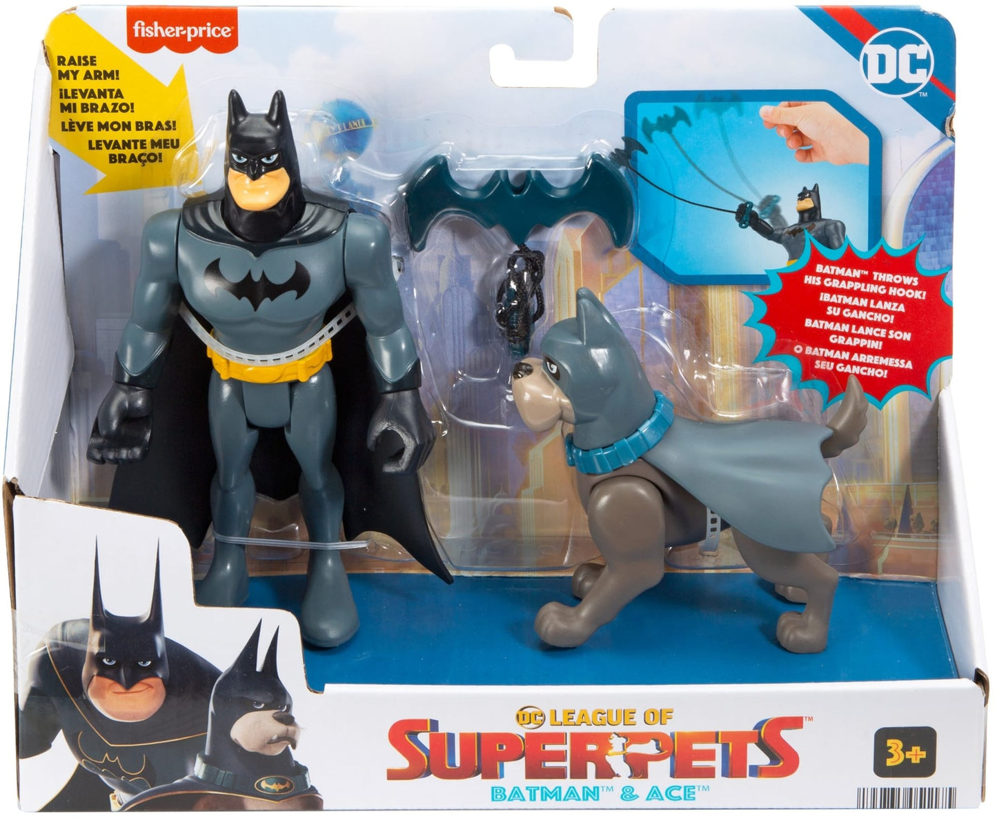 Fisher-Price DC League Of Super-Pets Batman & Ace