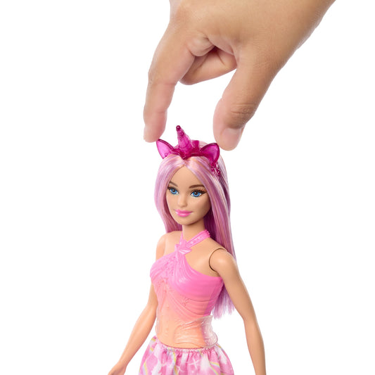 Barbie Mermaid Dolls With Colorful Hair, Tails And Headband Accessories