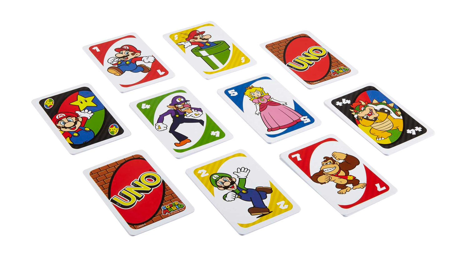 UNO Juego de Cartas Super Mario Bros