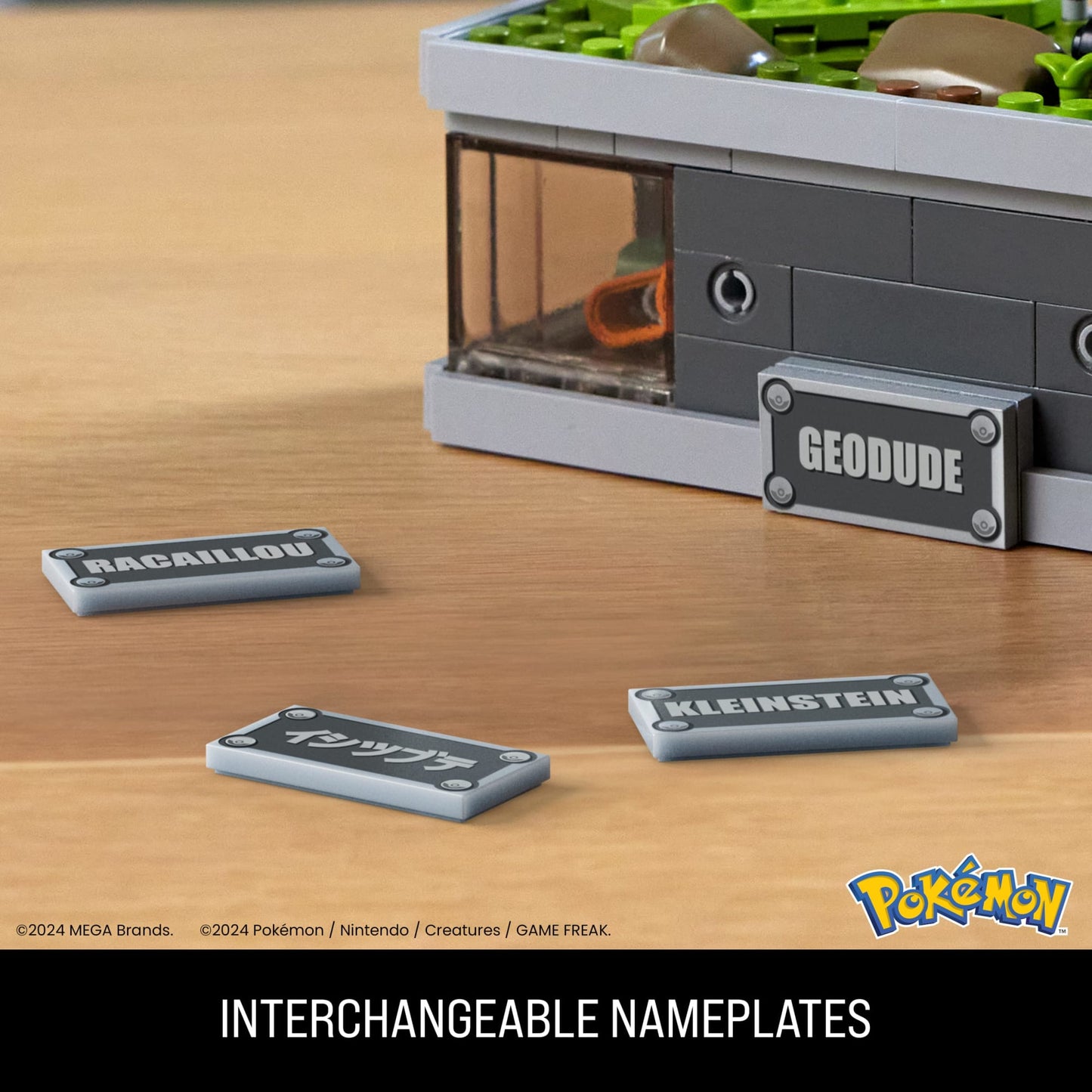 MEGA Pokémon Mini Motion Geodude Building Kit With Motion (354 Pieces) For Collectors