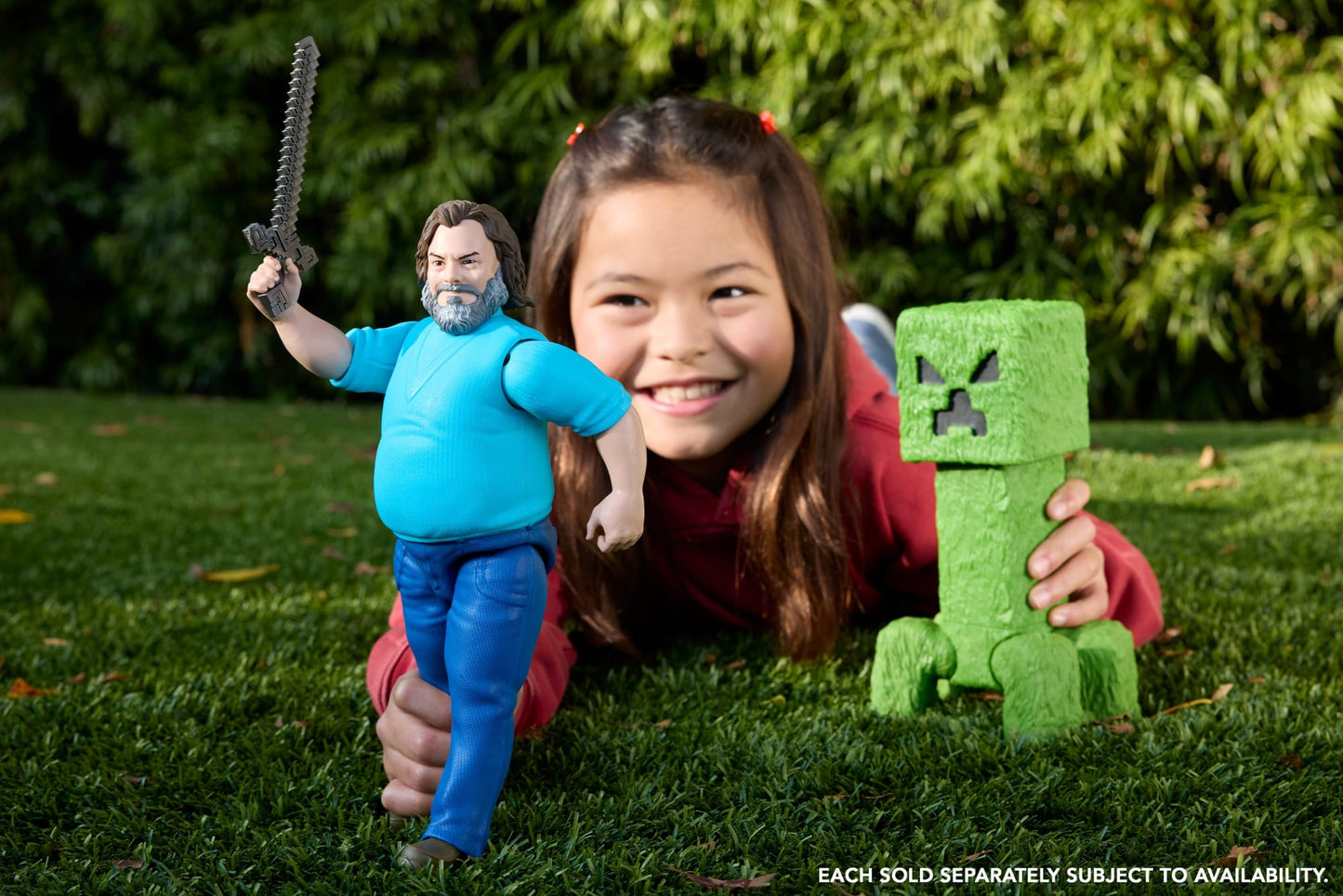 Minecraft Steve Large-Scale Action Figure, 12-Inch Character Collectible Inspired By The Movie