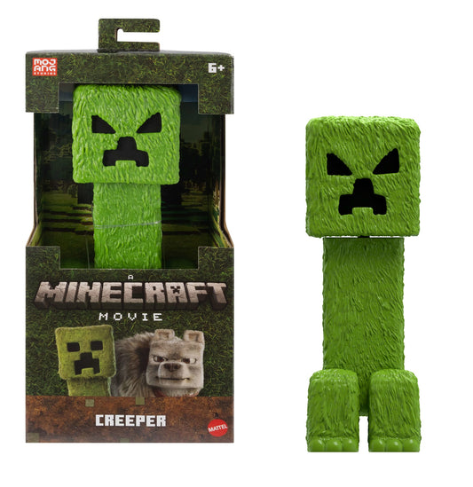 Minecraft Creeper Large-Scale Action Figure, 12-Inch Character Collectible Inspired By The Movie