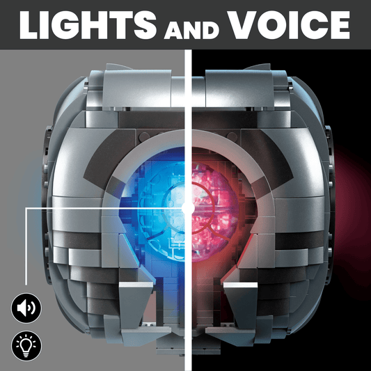 MEGA Halo 343 Guilty Spark Building Toy Kit (609 Pieces) For Collectors