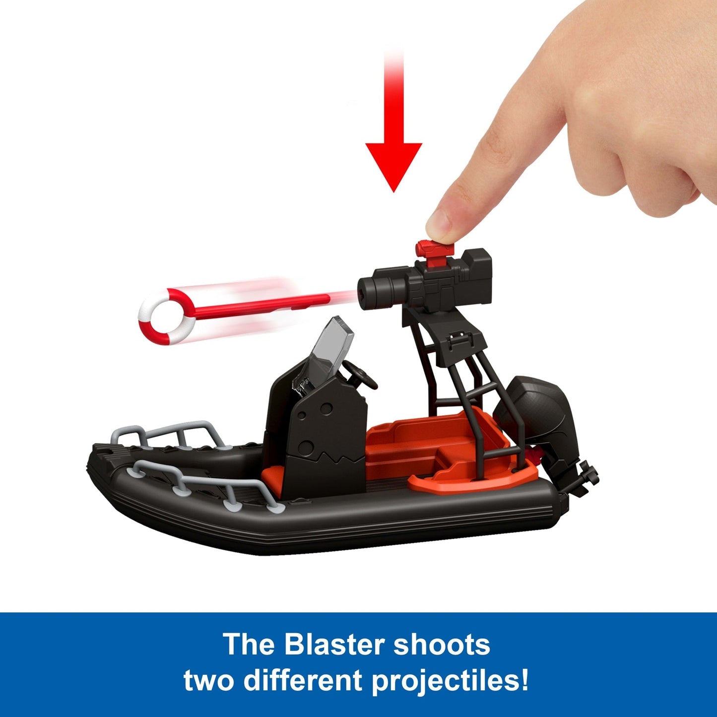 Jurassic World Rebirth Storypack With Raft, Distortus Rex, Adult, Child & Aquilops, Island Escape