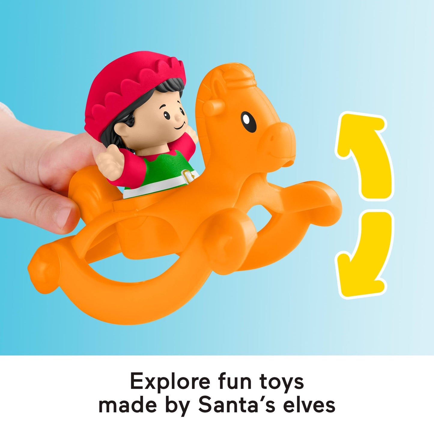 Fisher-Price Little People Christmas Wonderland Gift Set, Playset With Figures For Toddlers