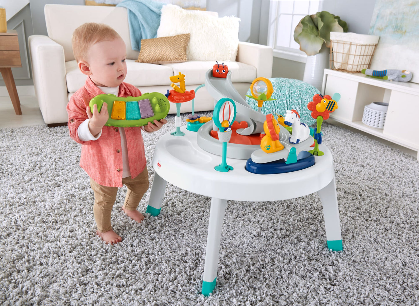 Fisher-Price 2-in-1 Sit-To-Stand Activity Center