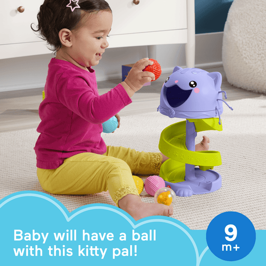 Fisher-Price Fp Pets Purrr-Fect Ball Tower Developmental Toy For Babies & Toddlers