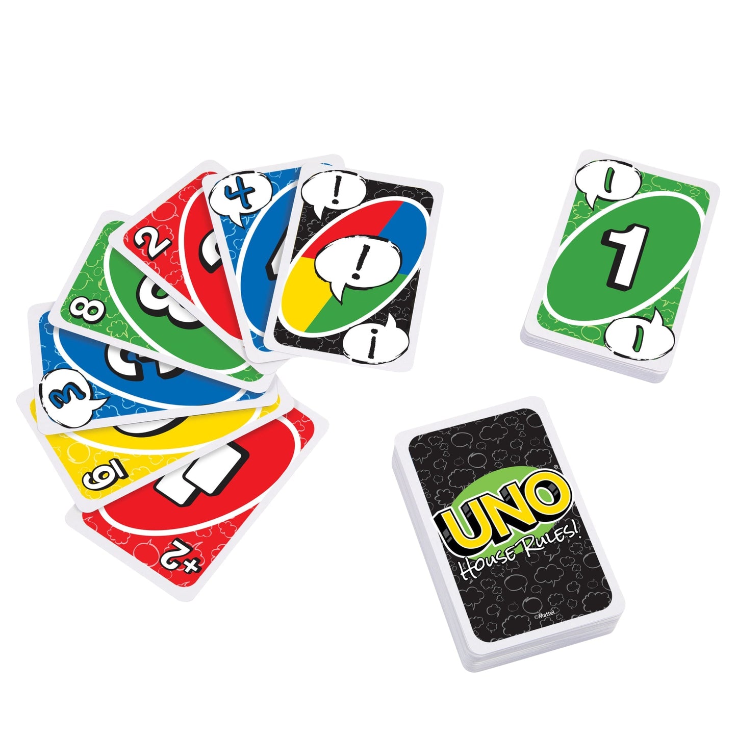 UNO House Rules Card Game For Adult, Family & Game Night