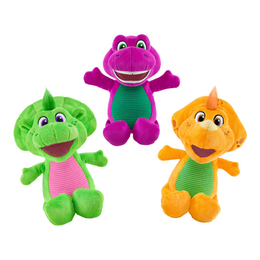 Fisher-Price Barney's World Plush Character Toy Collection For Toddlers & Kids, Styles May Vary