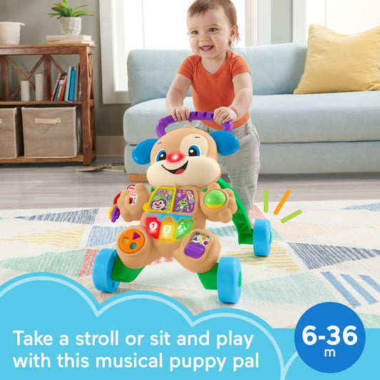 Fisher-Price Laugh & Learn Smart Stages Learn With Puppy Walker Baby & Toddler Toy