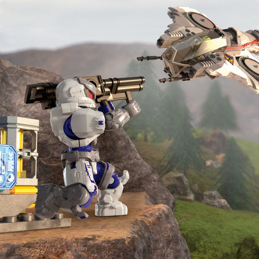 MEGA Halo UNSC Arctic Burn Wasp Building Toy Kits (342 Pieces) For Adults