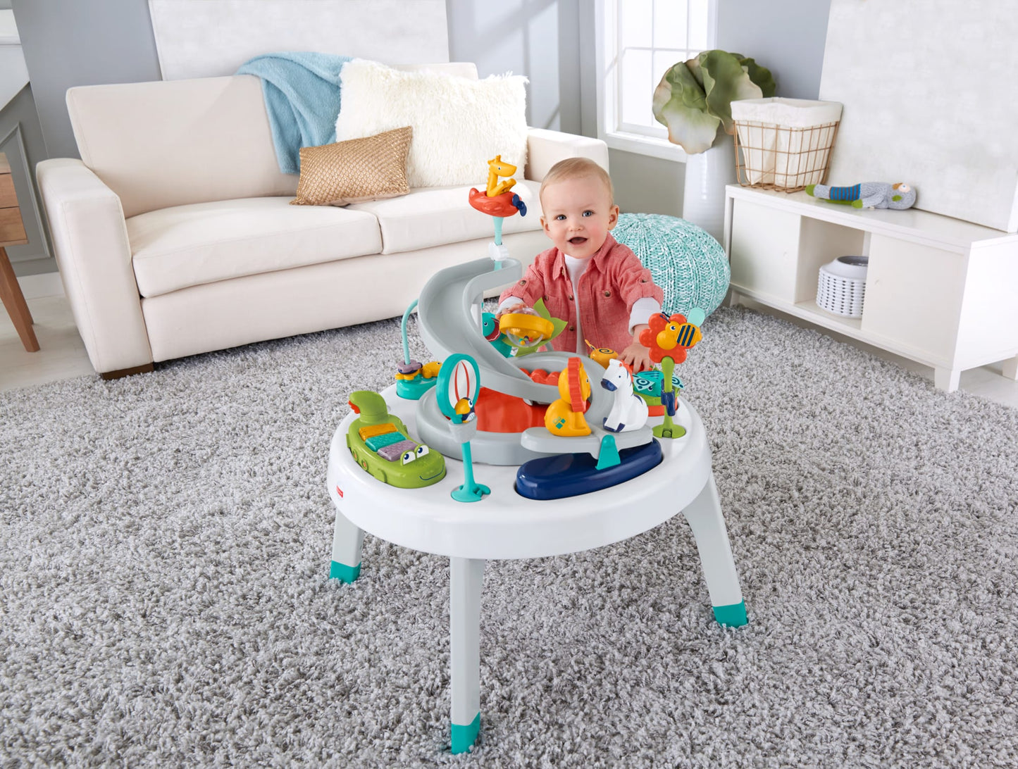Fisher-Price 2-in-1 Sit-To-Stand Activity Center