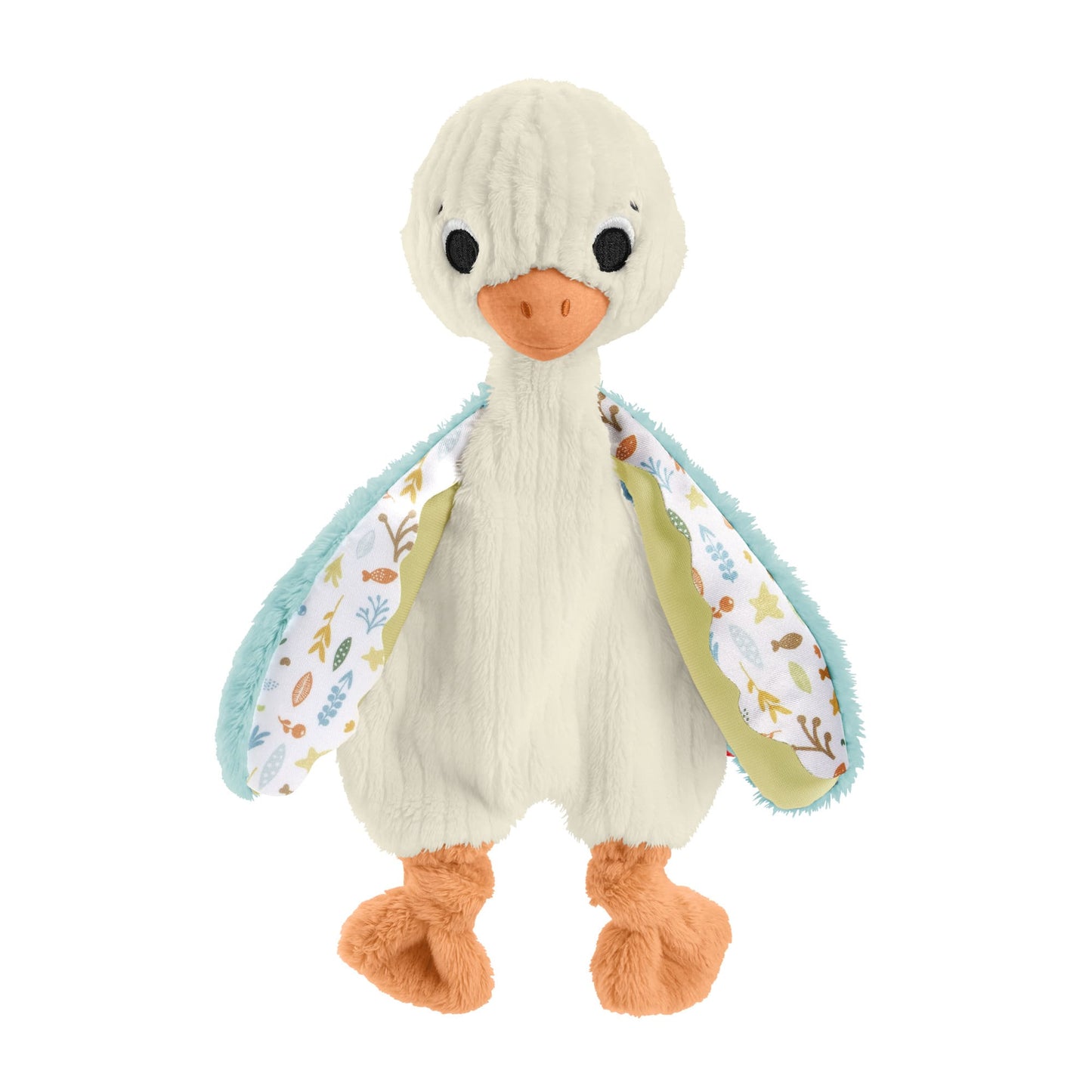 Fisher Price Snuggle Up Goose Baby Sensory Toy, Plush Toy With Jingles For Newborns